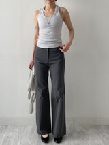 Striped Halterneck Sleeveless