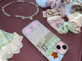 Summer vacation (Silver Epoxy) phone-case