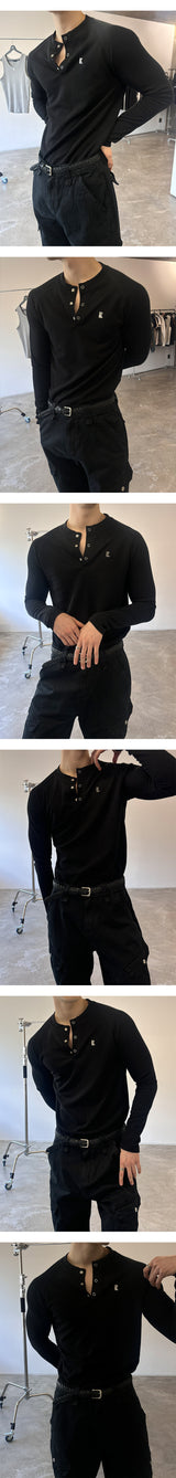 [MADE] Raglan muscle henry neck sleeves