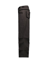 LEOPARD LACE PANTS CHACOAL
