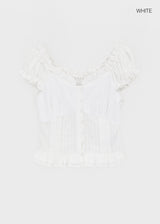 [MADE] Heriki Two-Way Frill Blouse