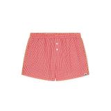 Sunday Boxer Shorts Check Red