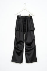 (W) Flow Satin Skirt Pants (2color)