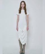 DROOP LINE TEE DRESS