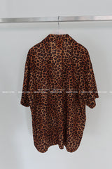 [UNISEX] レオパードハワイアンシャツ