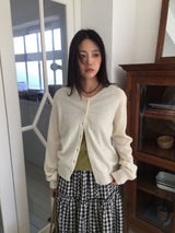 Engadin Round Cardigan (6Colors)