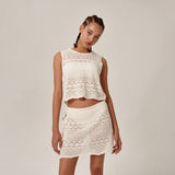 Tiki Knitted Set White