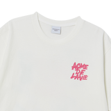 25SS ALIEN UNIVERSE SHORT SLEEVE T-SHIRT CREAM