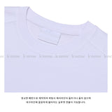 LMN First USA スフィマコットン オーバーサイズフィット スリット半袖Tシャツ (10色)