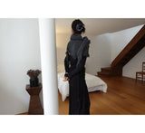 vase knit wrap skirt (2C)