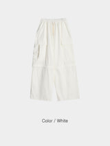 Convertible Wide Cotton Pants (5 Colors)