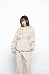 25SS マグショットエイリアンフーディー ダークベージュ