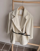 Cape Half Coat(belt set)
