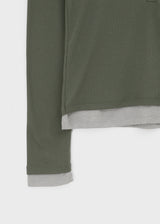 [MADE] Yuriae Layered Henley Long-Sleeve Tee