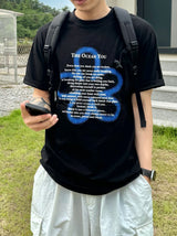 クローバーレタリングショートスリーブTシャツ 4C