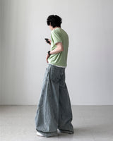 Raito Curved Balloon Denim