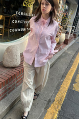 TWO-TUCK JOGGER PANTS_CREAM