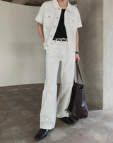 Vaynel Studded Bootcut Pants