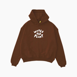 SMILEYWORLD® LOGO HOODIE | BROWN