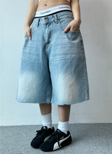 LIGHT BLUE DENIM BERMUDA💦🩵💙 - 3 SIZES