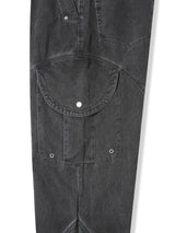 Rounding Dyeing Cargo Pants (2color)