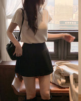 Danar pleated skirt