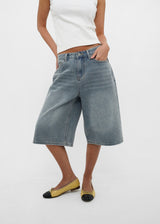 [B-DENIM] VINTAGE BERMUDA JEANS 051
