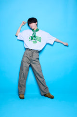 オクトパスフットボールTシャツ（グリーン）