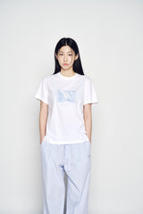25SS ベリーバニーキャンディウーマンショートスリーブTシャツ ホワイト