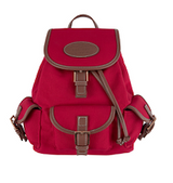 Nostalgia Canvas Backpack Red
