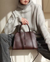 BLANC MEDIUM BURGUNDY BROWN