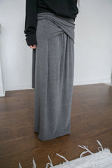 cross wrap banding skirt(2colors)
