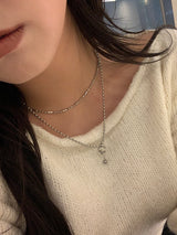 Link Pierce Balls Necklace