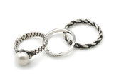 FLAT PEARL RING
