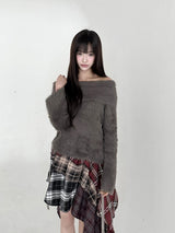 1541. Mix check cancan unbal long sk