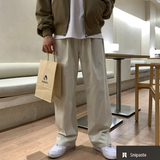 ワンダーランドコットントンタックバンディングワイドパンツ