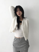 Bosong Fur Cardigan