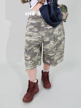 パターンカーゴハーフパンツ (CAMO)