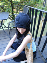 flower lace beanie