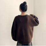 Somyi Bold Dice Graphic Oversized Fit Knitwear