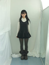 a flared winter dress