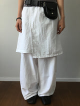 Le Nylon Layered Pants (2color)