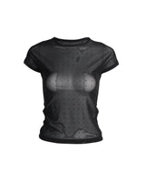 キシュ スパーク メッシュ ベビーティー ( black )