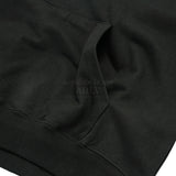 24FW BLOCK BEAR HOODIE BLACK