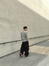 ロッカーシャーリングカーゴコットンパンツ3C