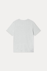 Classic Printed Tee_Melange Gray