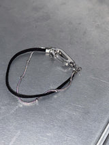 ASCLO レザーストラップカービンブレスレット