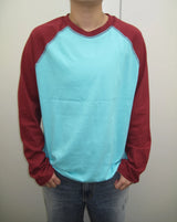 Raglan Contrast Long Sleeve T-Shirt (5 Colors)