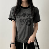 ユービンスパンデックス008カラーリングショートスリーブTシャツ
