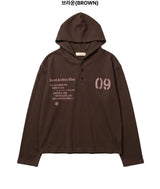 (unisex) Notz Henley Neck Hoodie